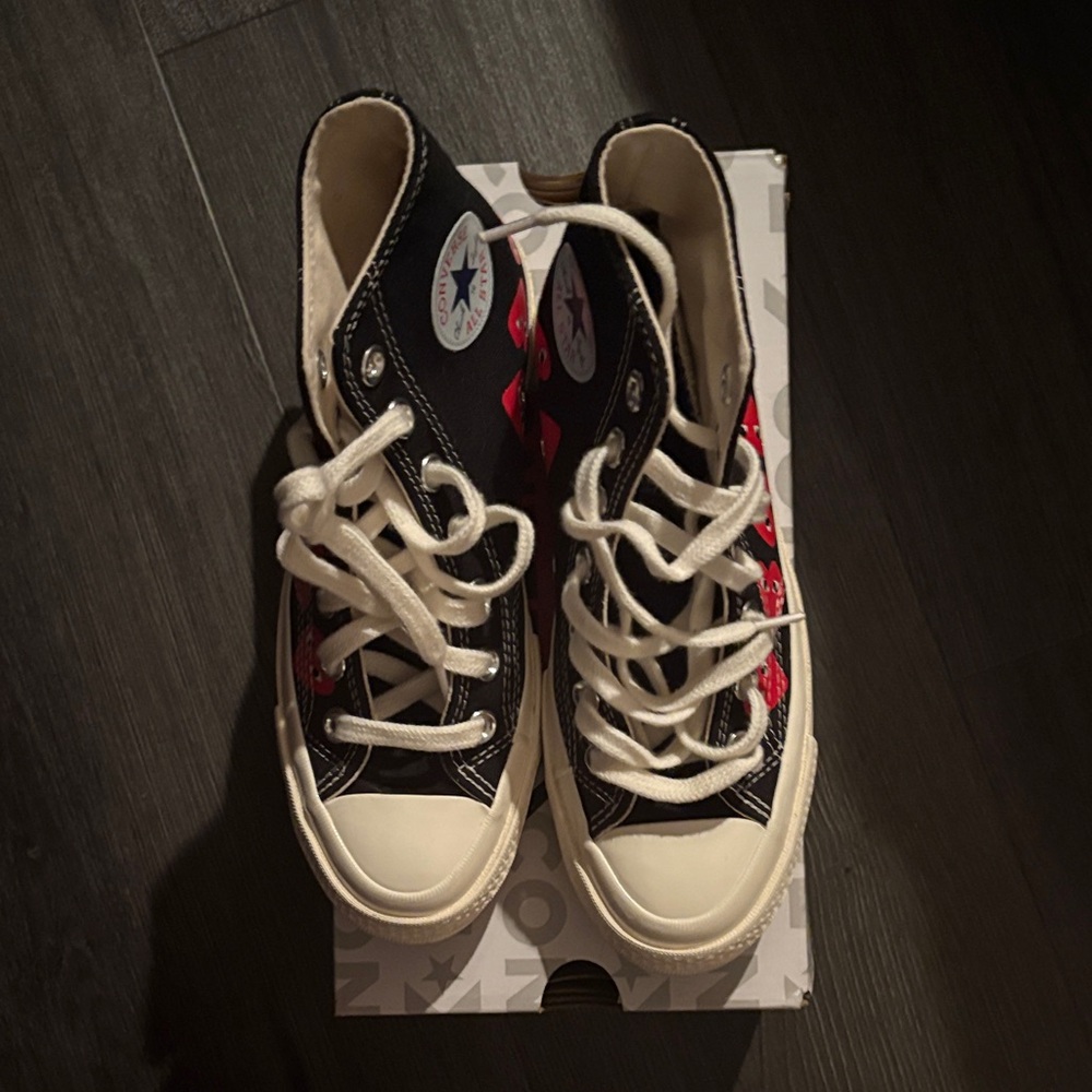 Converse Kids Black and White High-Tops